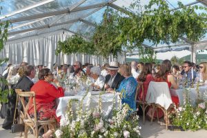 summer party marquee
